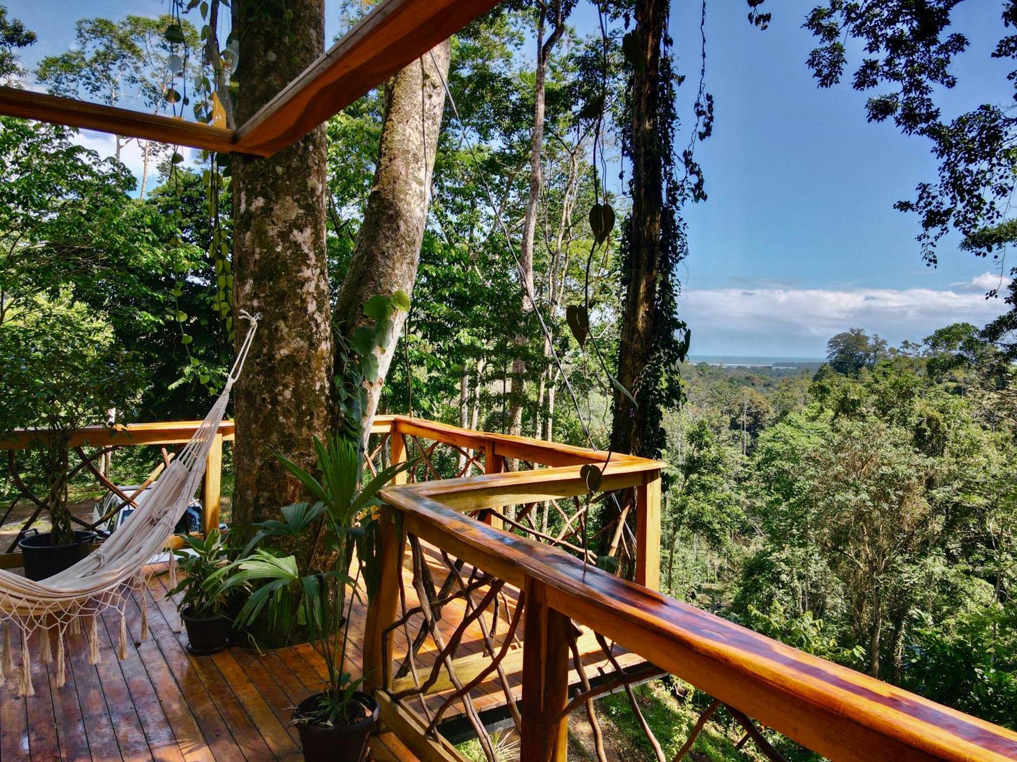 Villa Jungle Spirit Treehouse Cahuita Esterno foto