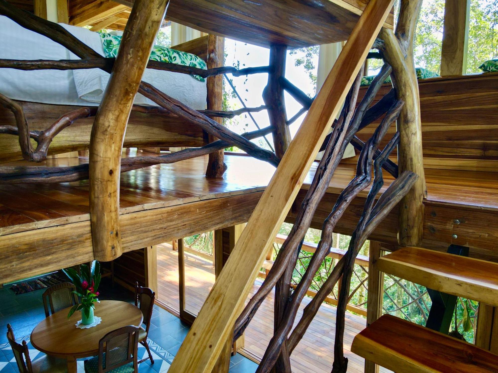 Villa Jungle Spirit Treehouse Cahuita Esterno foto
