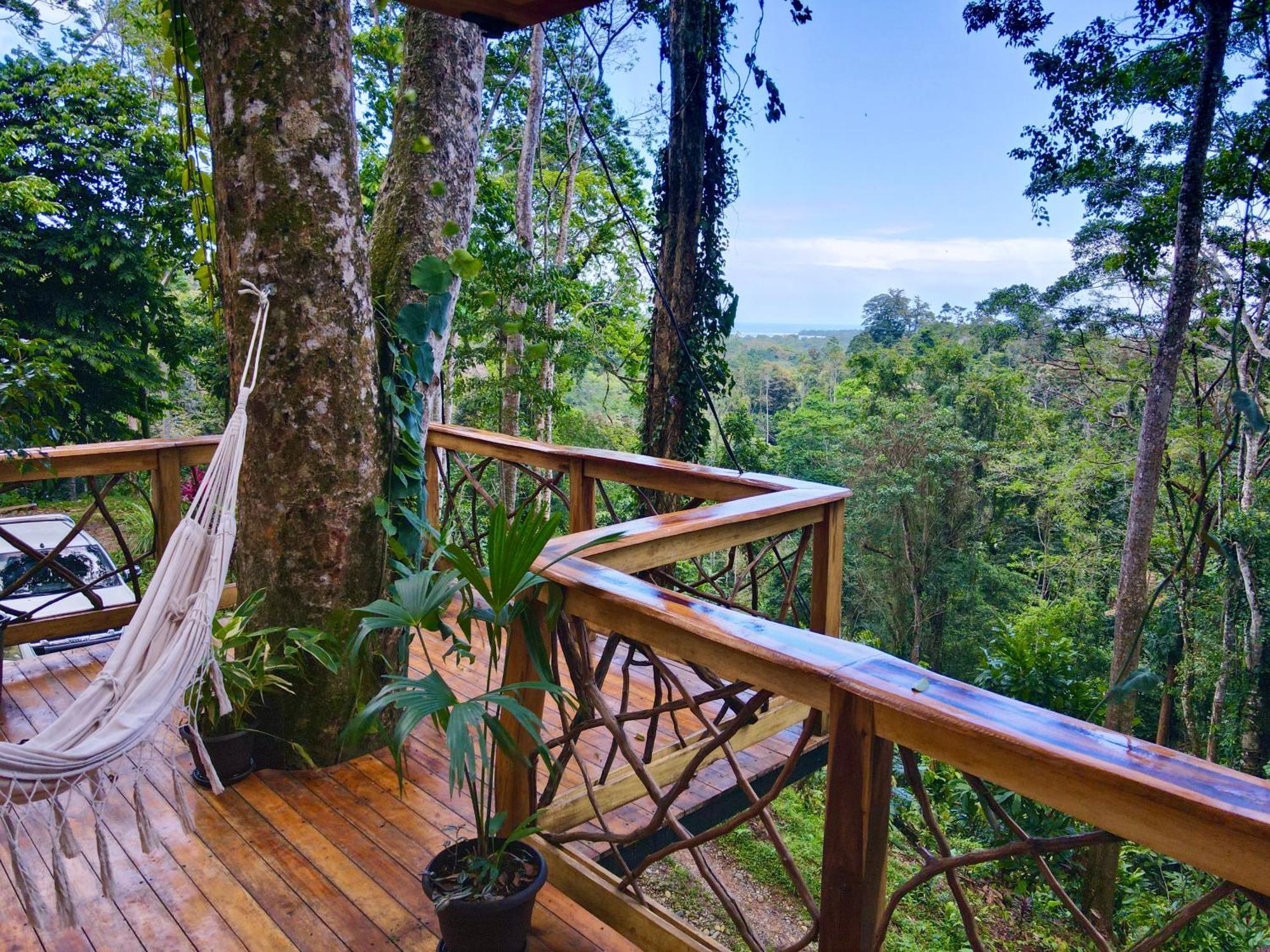 Villa Jungle Spirit Treehouse Cahuita Esterno foto