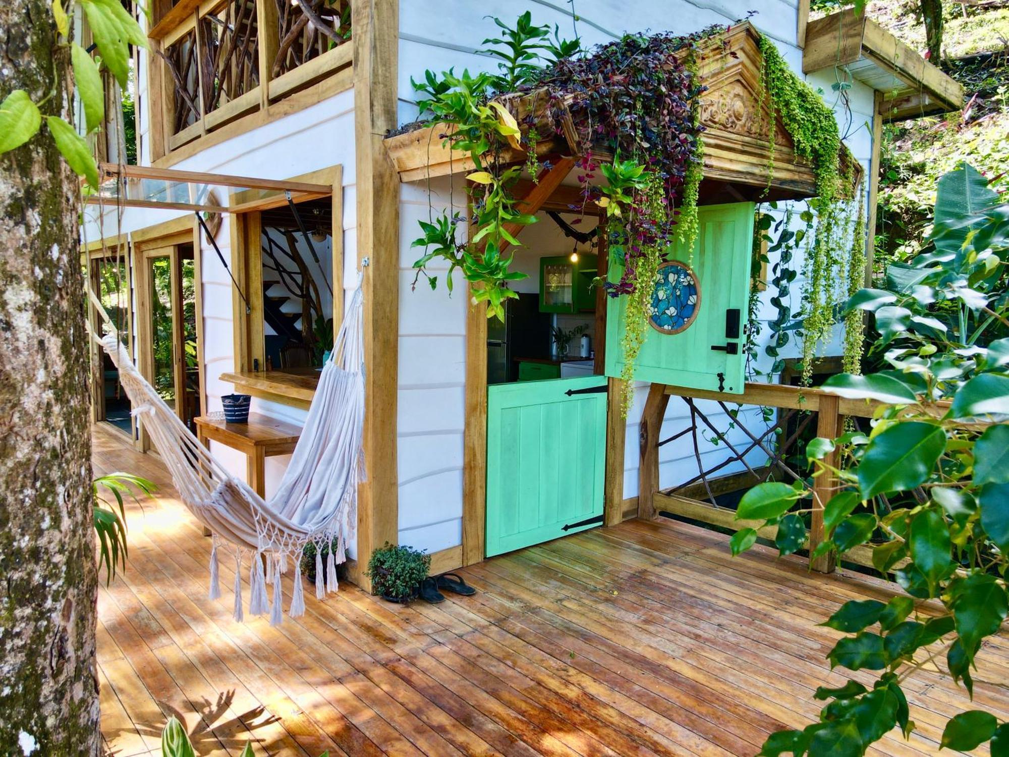 Villa Jungle Spirit Treehouse Cahuita Esterno foto
