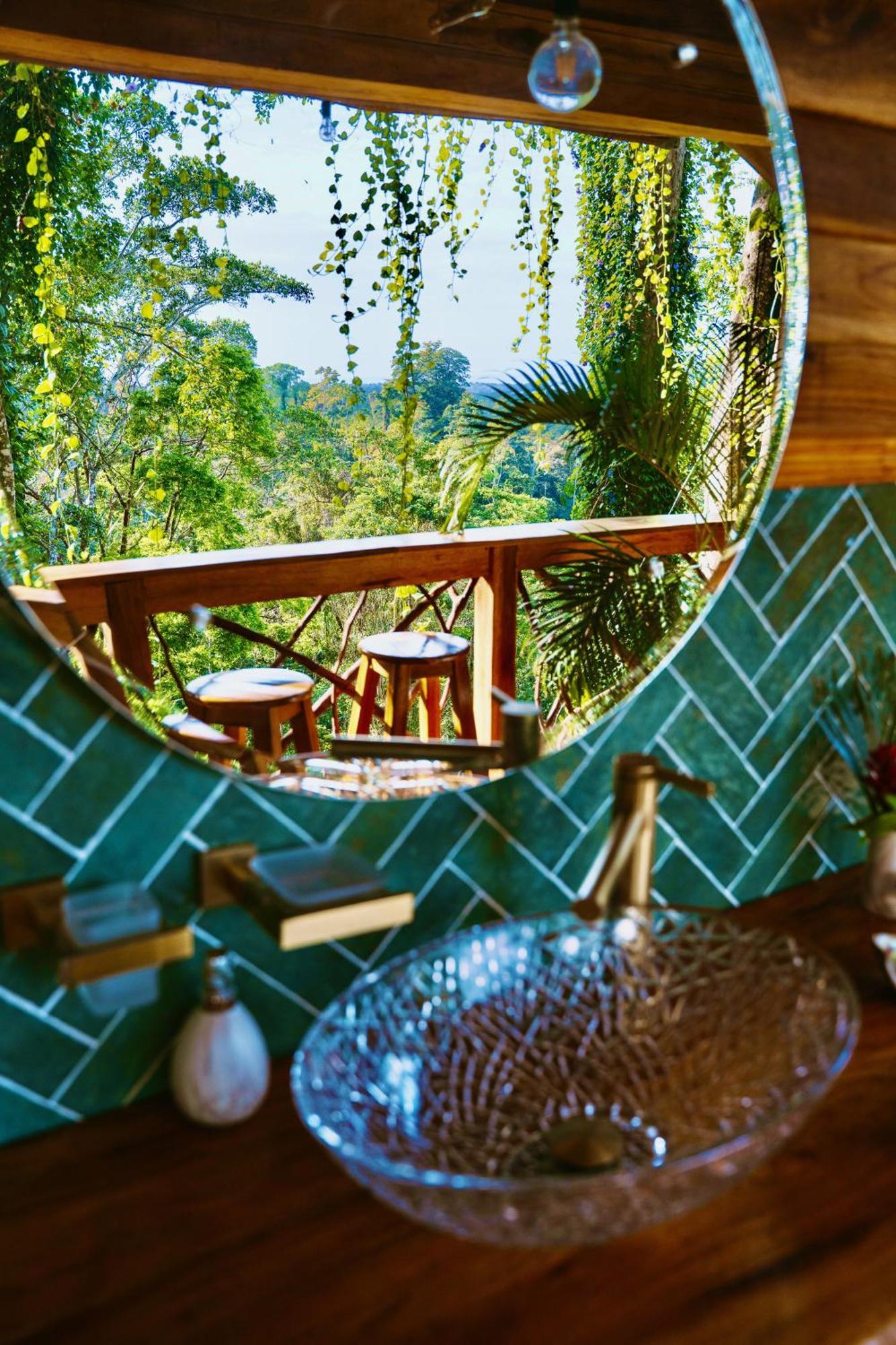 Villa Jungle Spirit Treehouse Cahuita Esterno foto