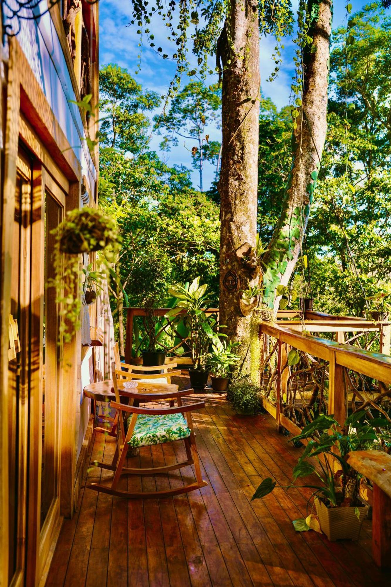 Villa Jungle Spirit Treehouse Cahuita Esterno foto